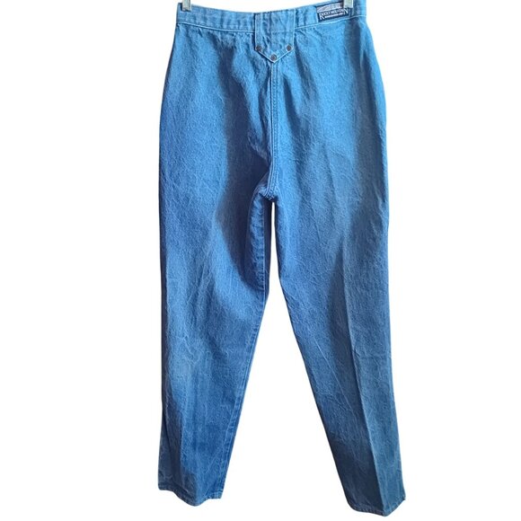 30/11 27x36 Vintage Rocky Mountain Jeans High-Waist Ranch Cowgirl Denim 1990s - Picture 6 of 8